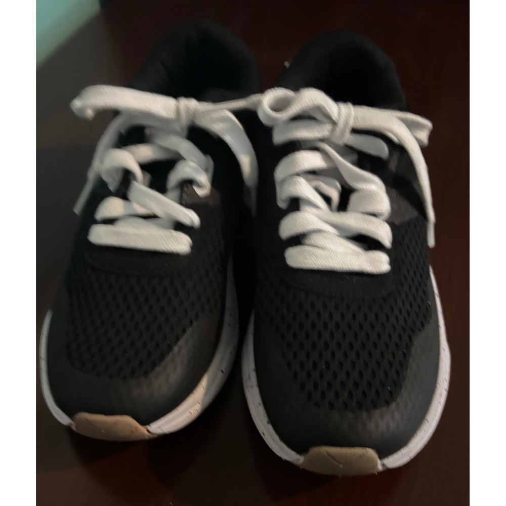 Avia Womens Sz 7 Mesh Black White Sneakers Athletic Running Jogging Walking